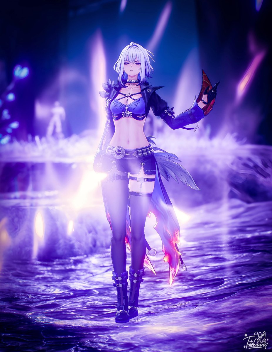 悪魔の登場だ
#鳴潮 #鳴潮写真部
#WutheringWaves 
Galbrena / 嘉贝莉娜 / ガルブレーナ