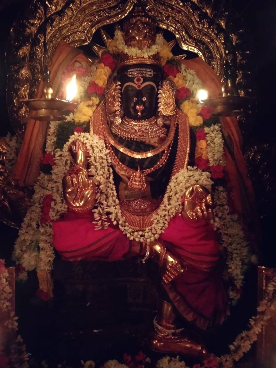 Lalithambikai at Tirumeyachur

Sri Lalitha Sahasranamam, describing 1000 names of Devi was given as Upadesham to Agastya Muni  by Hayagrivar in this temple