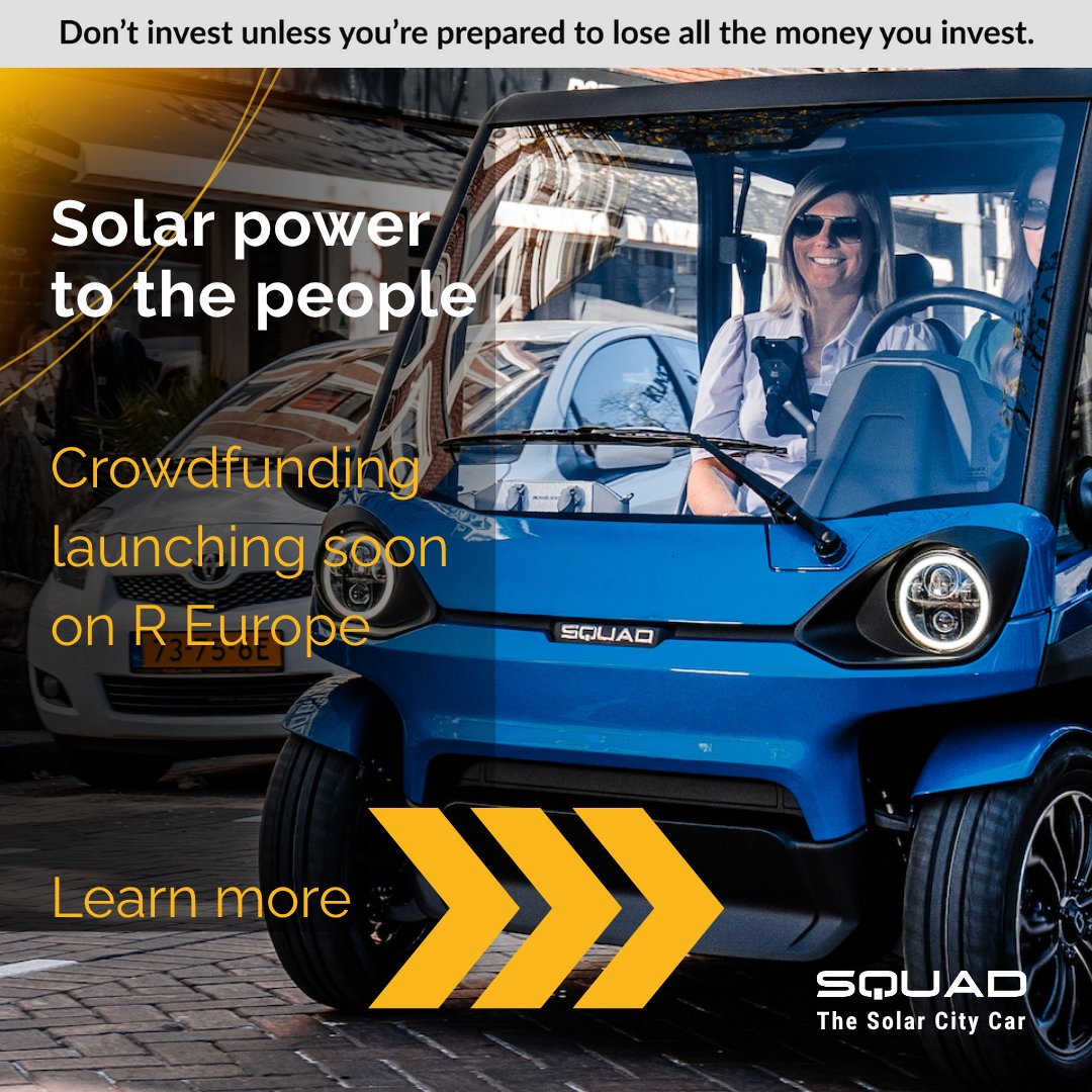 Squad Mobility is crowdfunding!

Soon launching a fundraising campaign on Republic Europe (formerly Seedrs), offering you the chance to buy equity in Squad Mobility. (link in comments)

Approved by Republic Europe on 24/10/25