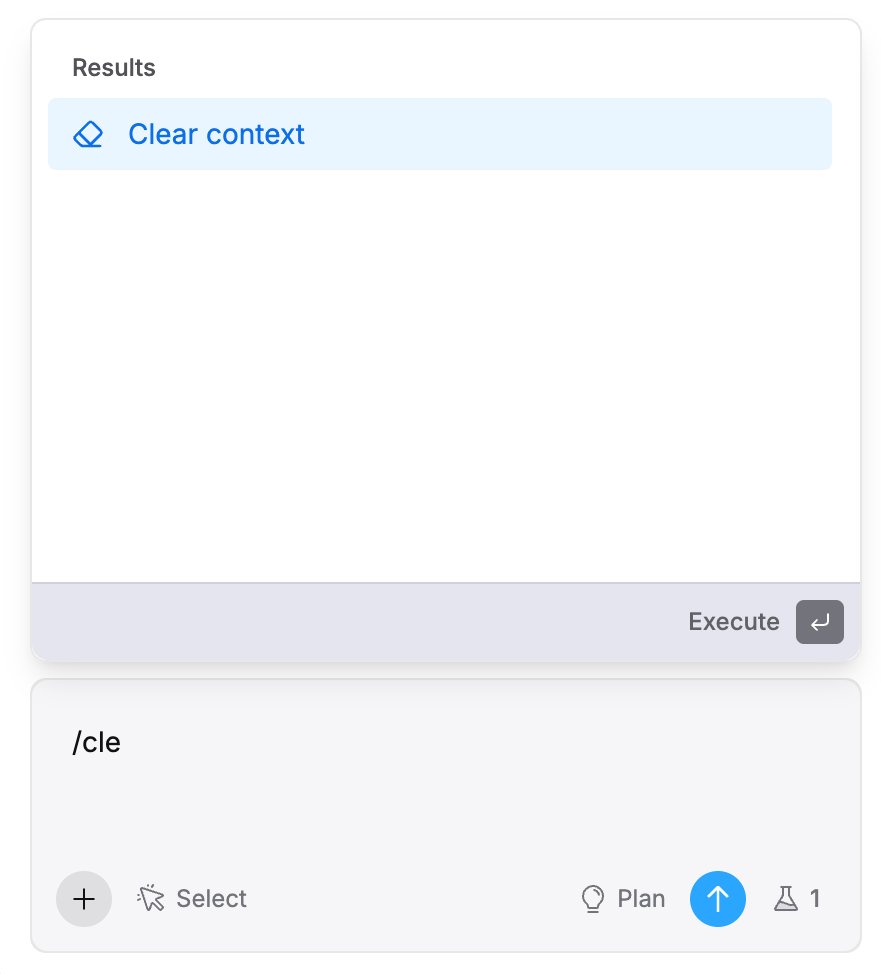 ℹ️ Bolt.new tip of the day:

Use /clear very frequently!

This clears the agents working memory. This is especially useful when you are about to start something new or you prompt for a change which is unrelated from the past messages.