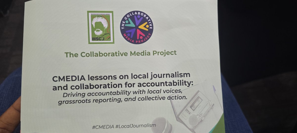 The future of journalism is local, collaborative and digital - <a href="/MotunrayoAlaka/">Motunrayo Famuyiwa-Alaka</a> 

#CMEDIA