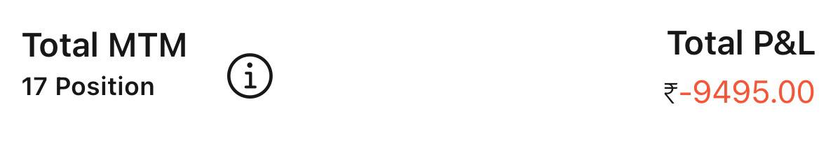 QuantAlgoSystem's tweet image. OPTION SELLING P&amp;amp;L 🔴

📝Remarks : WTF⁉️is wrong with this market , 2%+ DD running

🔴 P&amp;amp;L : ₹ -10,000

📅 Oct 28,2025

💼 Capital Used : ₹20 Lakh

📊 Return on Capital : - .5% 💔 

🔗 Get the strategies i&apos;m using : Link in bio

#VerifiedBySensibull #Nifty #Sensex #AlgoTrading