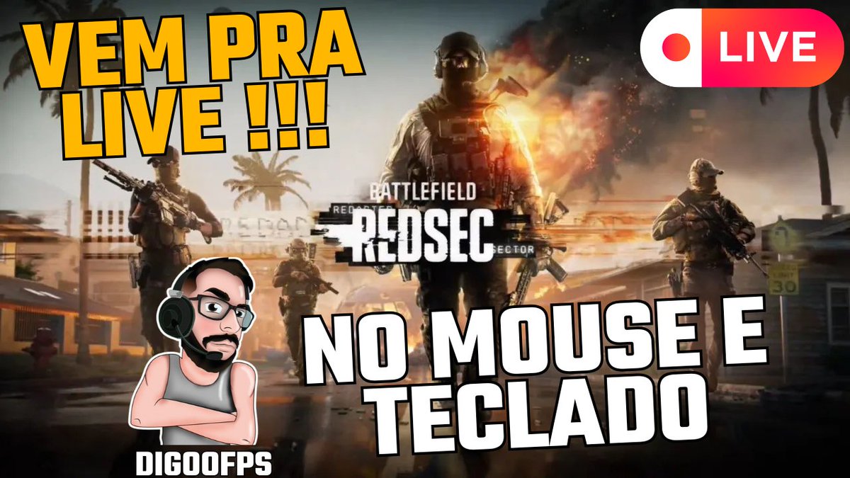 digoofps's tweet photo. É hoje o dia rapaziada, a noite estaremos ao vivo... aguardo vcs lá 👊💣🔥 https://t.co/4D4Q9DFIfB