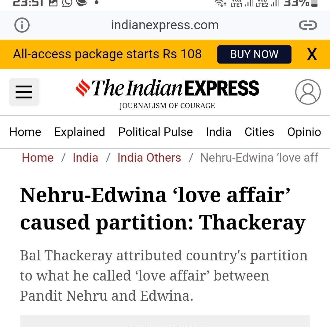 bhave2009's tweet image. एक अंग्रेज ने काँग्रेस स्थापन की थी 

अय्याश चाचा तो अंग्रेजोका गुलाम था