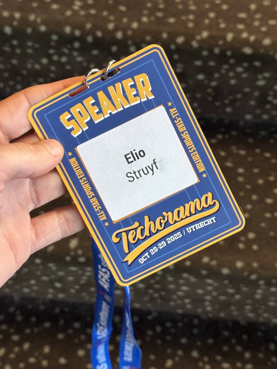 eliostruyf's tweet image. Arrived at #Techorama NL!
If you’d like to chat about Demo Time, EngageTime, or anything else, come say hi!