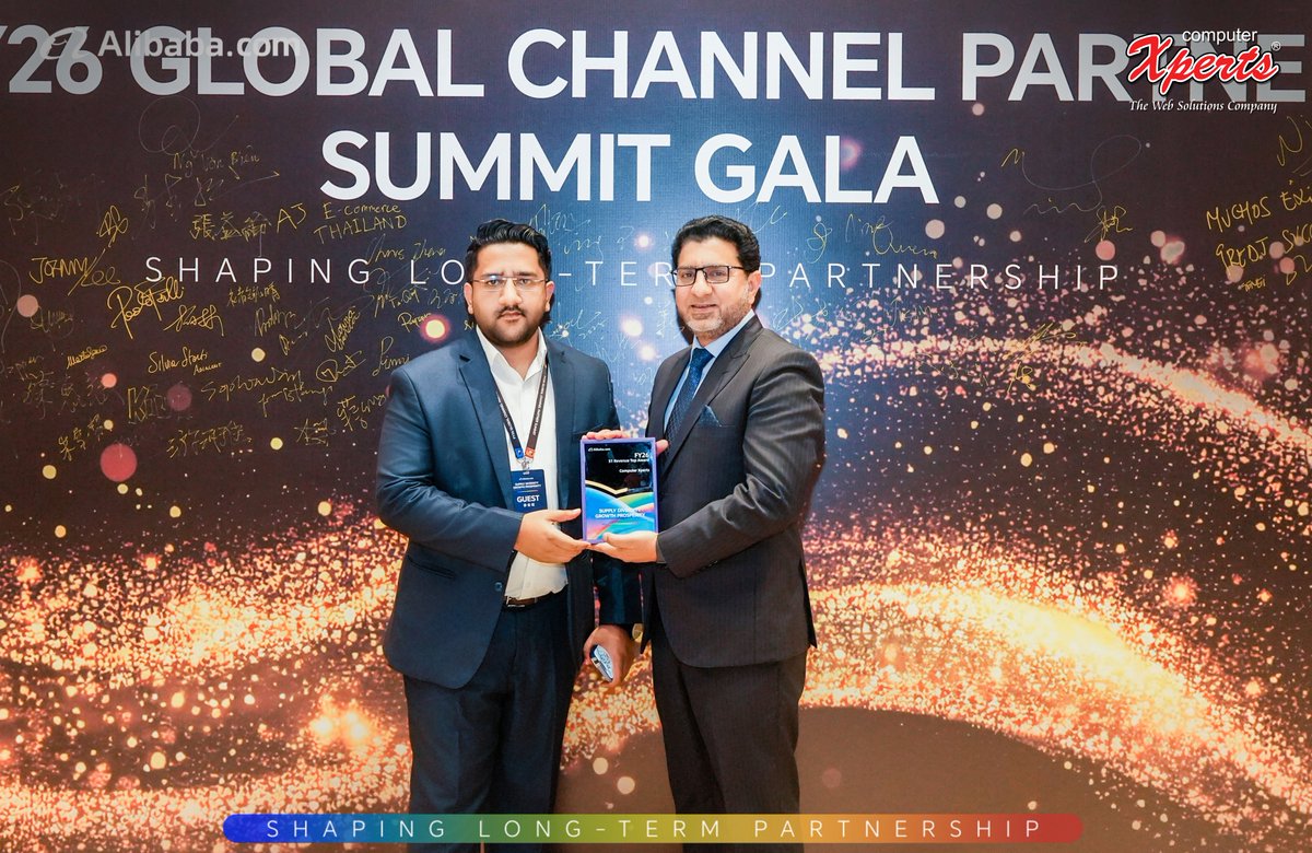 alibabaxperts's tweet image. We’re proud to share that Computer Xperts, the Authorized Channel Partner of Alibaba in Pakistan, participated in the FY26 Global Channel Partner Summit held on Monday, 27th October 2025, at Alibaba Head Office, Hangzhou – China. 🏢🇨🇳