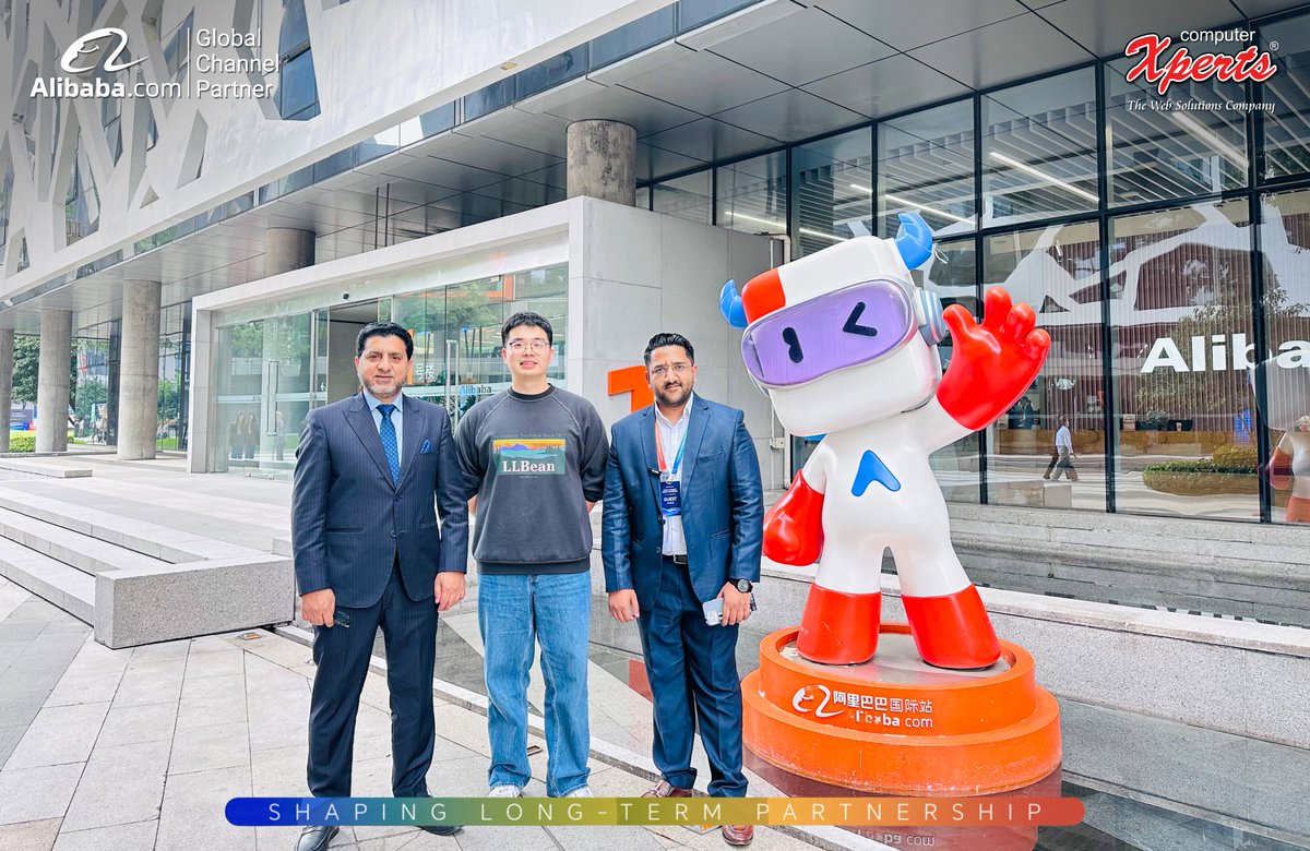 alibabaxperts's tweet image. 🌐 Computer Xperts at Alibaba’s Global Partner Gathering 2025
.
.
#B2BMarketplace #BusinessNetworking #GlobalExpansion #DigitalTrade #TradeInnovation #ExportCommunity #PakistanExports #AlibabaChannelPartner #InternationalBusiness #AlibabaGlobalNetwork #EmpoweringExporters #Trade