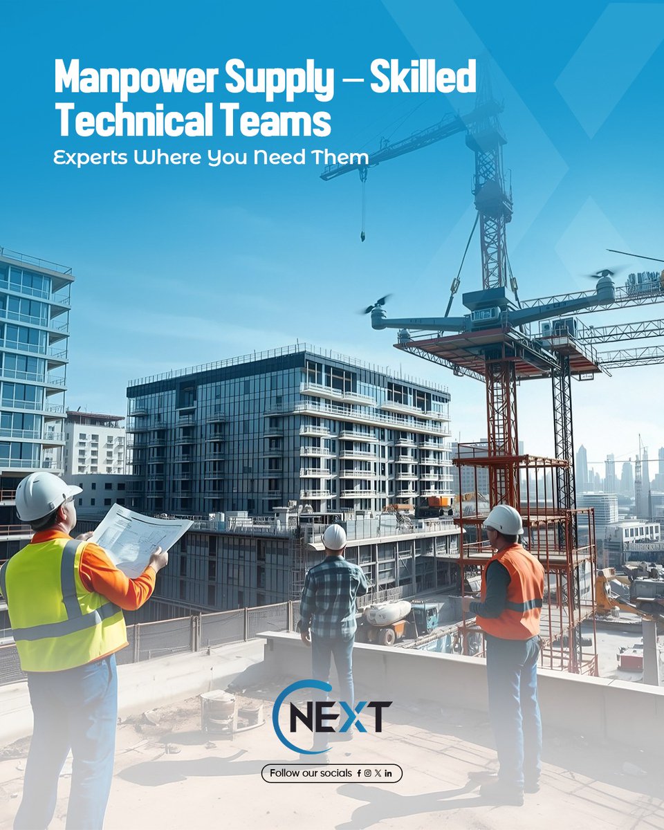 cnextsa's tweet image. The right expertise makes all the difference.
Cnext provides skilled technical teams ready to deliver precision, reliability and performance on-site.

#ManpowerSupply #Cnext #TechnicalExperts #IndustrialSupport