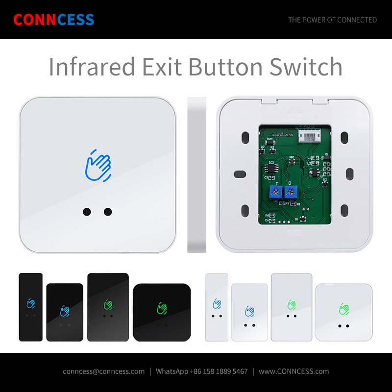 CONNCESS's tweet image. Infrared Exit Button Switch | Security accessories