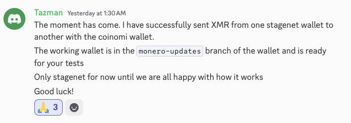 In the spirit of transparency, we’re happy to share that the Monero update in Coinomi Wallet is now in the testing phase. If all goes smoothly, a new release will be available in the app stores soon. Due to the nature of software development, we may encounter some bugs, but our