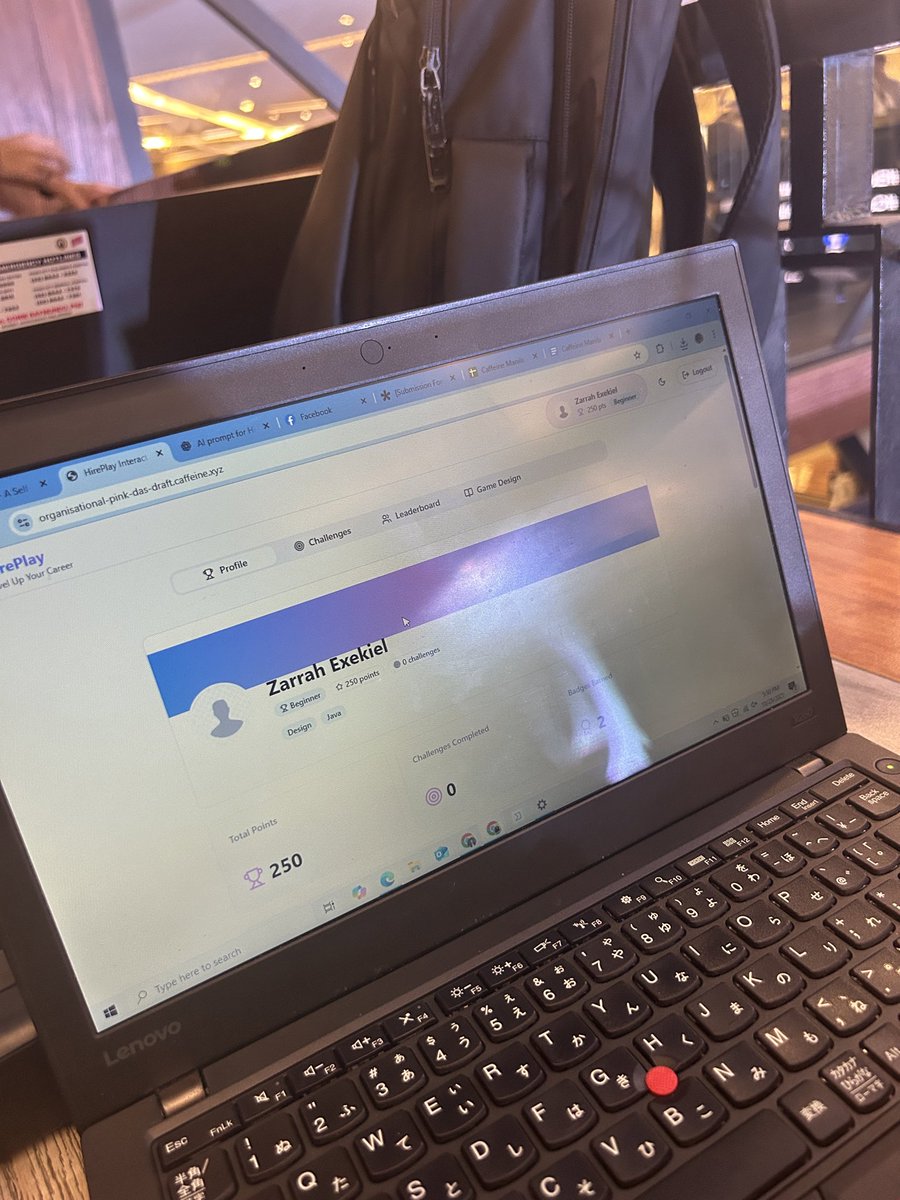 lalaaaa_ptpt's tweet photo. Today we are in @caffeineai and its very engaging and it helps to excel my skills specially in tech industry.

#BuiltWithCaffeine https://t.co/1HvLO1d8IC