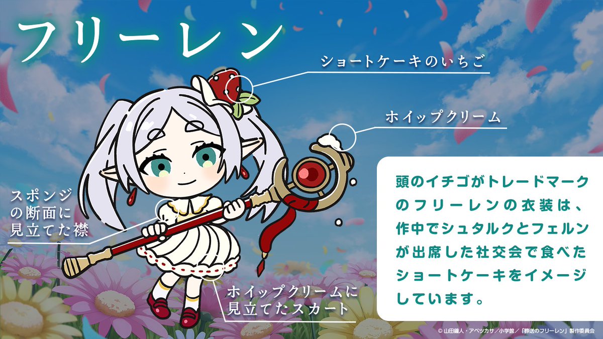 Wolt × 『葬送のフリーレン』🪄🩵 描き起こしのオリジナルスペシャル