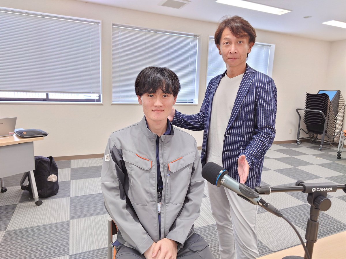 roadtoconnect01's tweet image. 🟧#エンジ名古屋 ROAD TO CONNECT🟧

この後 #FMAICHI 20:00-✨#川道良明 が繋がる研究室は🔬
愛知県 #愛知工業大学 計画研究室 
￣￣￣￣￣￣￣￣￣￣￣￣￣￣￣
そしてエンジ名古屋のスペシャリストさんも登場🥰

🎧radiko▶radiko.jp/share/?sid=FMA…

#ローコネ
#ローコネ名古屋