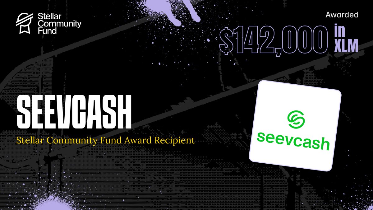 seevcash's tweet image. We are thrilled to share that @seevcash has received an award from the Stellar Community Fund! Excited to contribute to the growth of the Stellar network. Thank you, @StellarOrg @BuildOnStellar

#StellarCommunityFund!