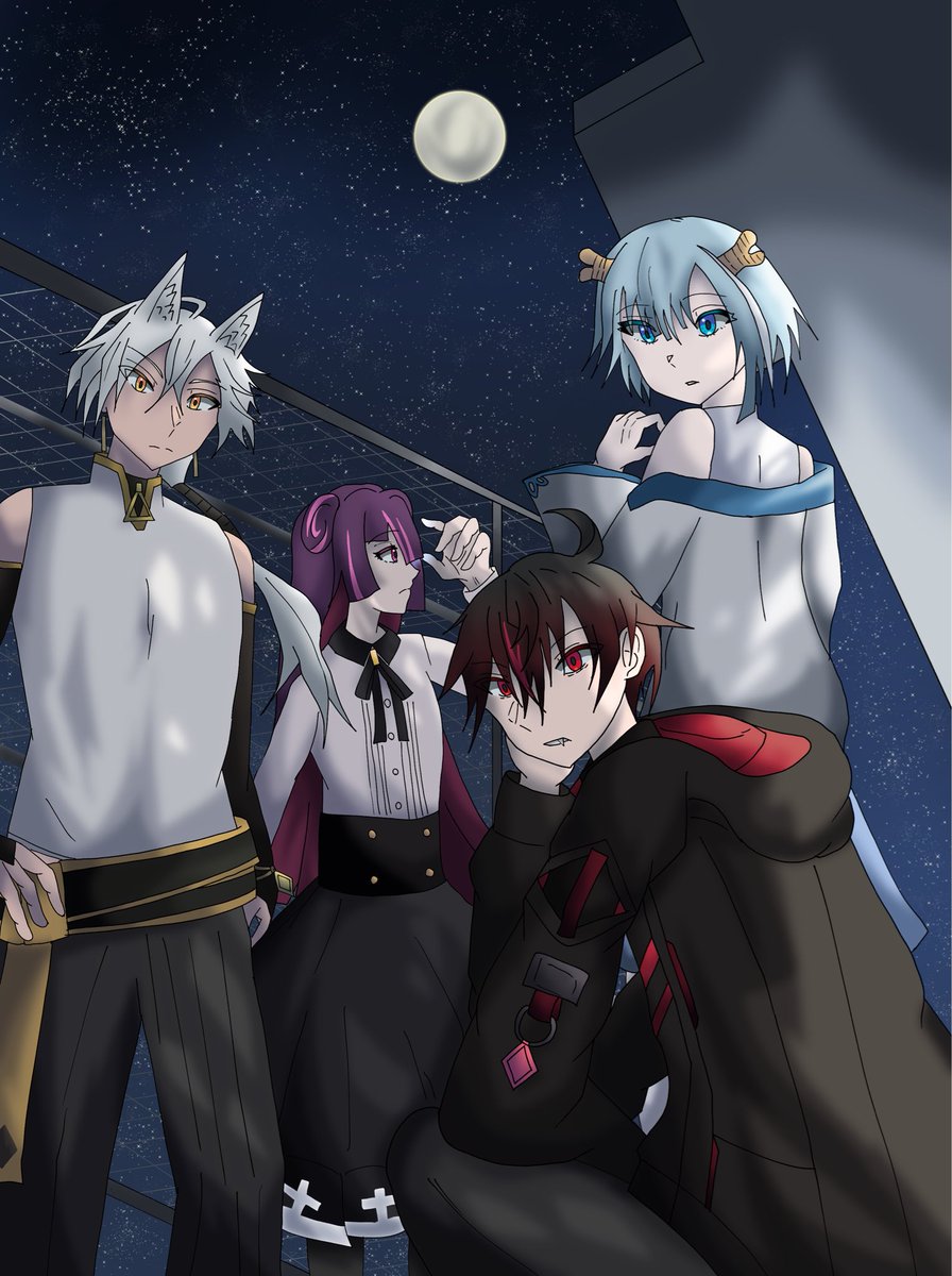 カレコレED #混血のカレコレ #カレコレ #カゲチヨ #ヒサメ #シディ