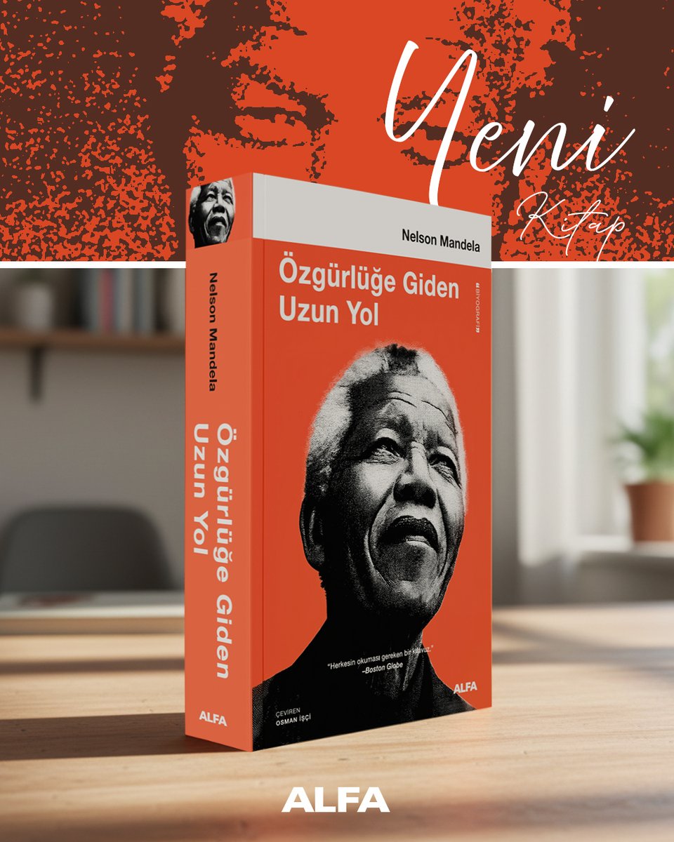 alfakitap's tweet image. “Merak uyandırıcı bir kitap. İnsanlık dışı bir sistemin muazzam tasviri ve bunu aşacak bir gücün var olduğunun kanıtı.”

–Washington Post Book World

Nelson Mandela’dan, Özgürlüğe Giden Uzun Yol kitap satılan her yerde!

tamadres.com/ozgurluge-gide…

#alfakitap #nelsonmandela #mandela