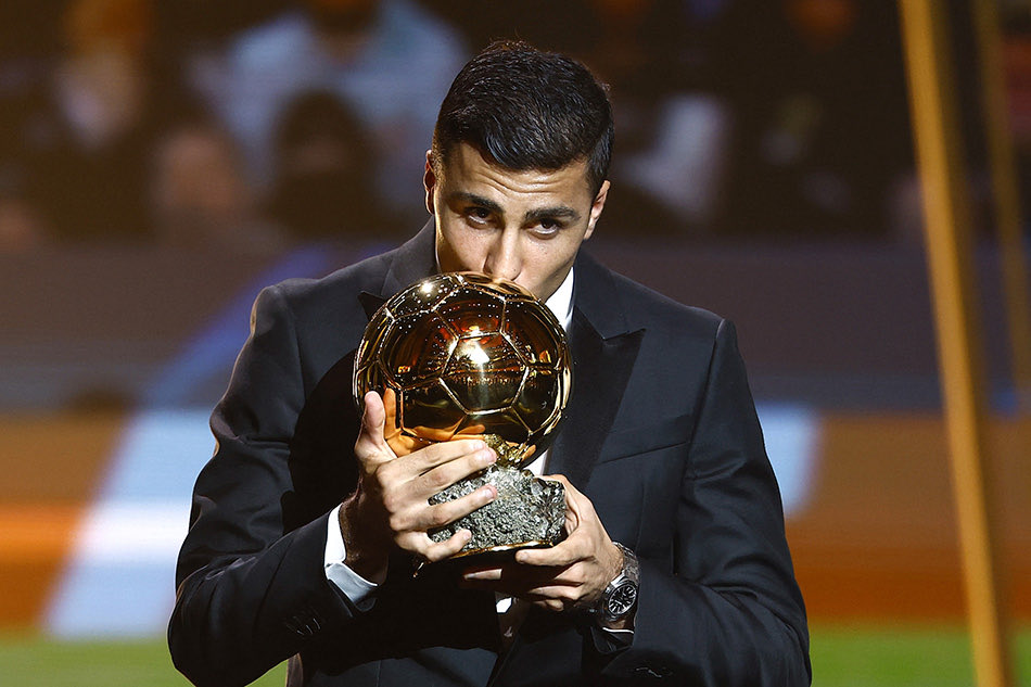 One year ago, on this day, Rodri secured the first Ballon d’Or of his career.