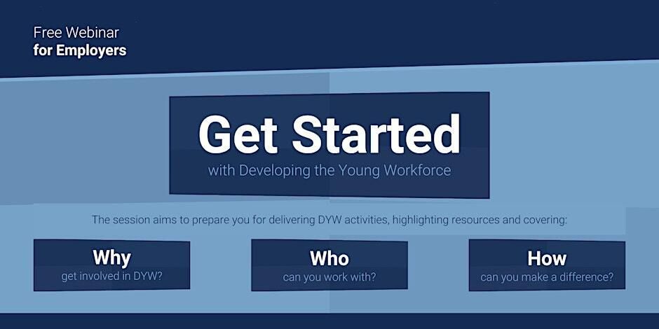 Want to engage with young people but not sure where to start? 🤔

Join DYW’s free online workshop on 26th Nov, 10am–12pm to learn how your business can connect with and inspire future talent.

Sign up ➡️ bit.ly/GetStartedWith…

#DYW #EmployerEngagement