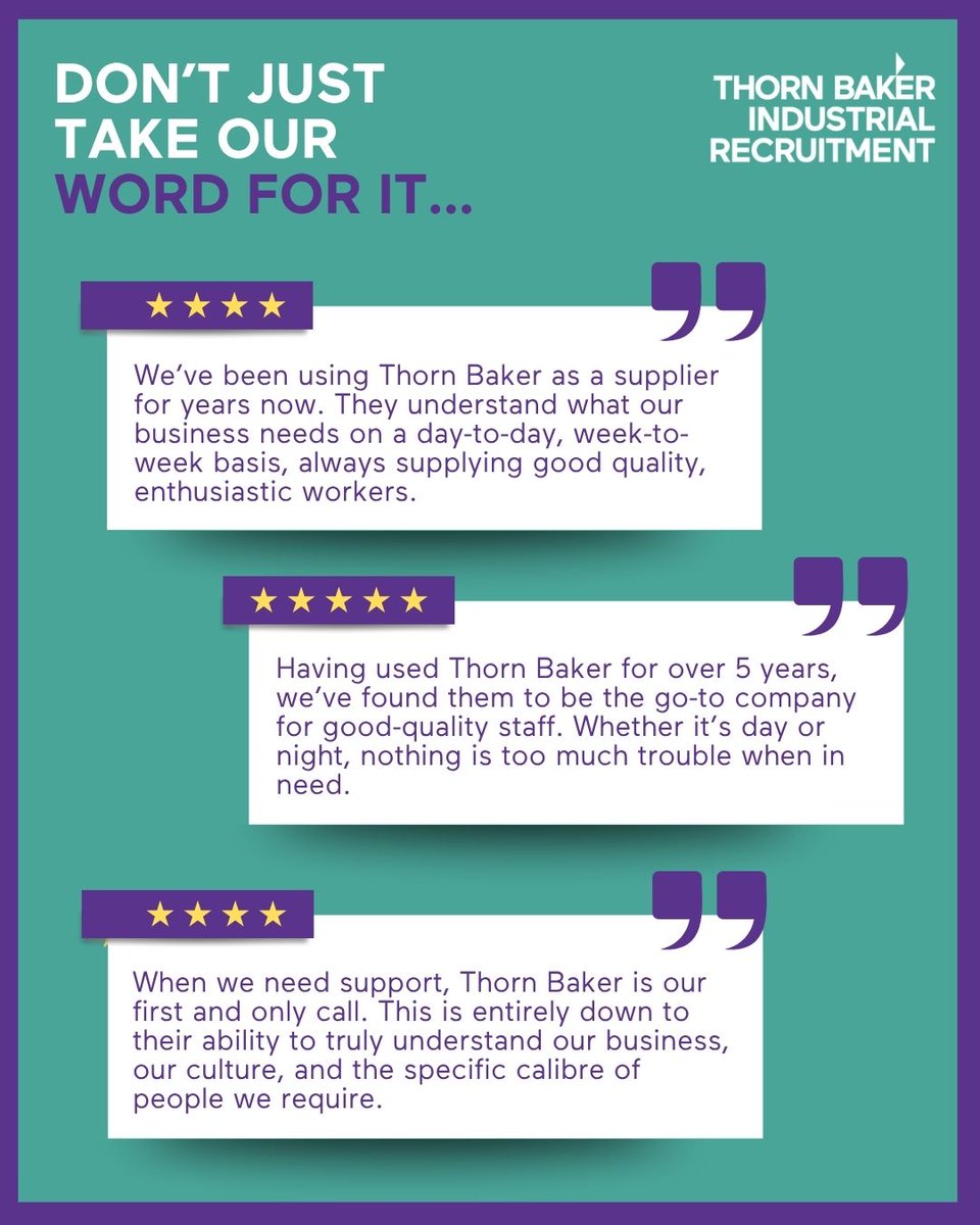 Thorn Baker Industrial Jobs tweet media