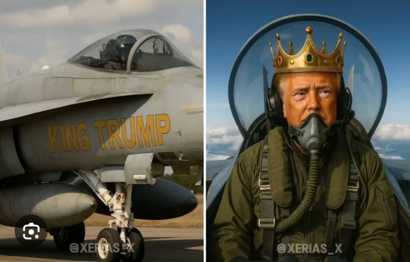 RileyCabbage's tweet photo. @_NotAmericanDad @LeadingReport According to Trump he is your king. https://t.co/SLrQqfeoaq