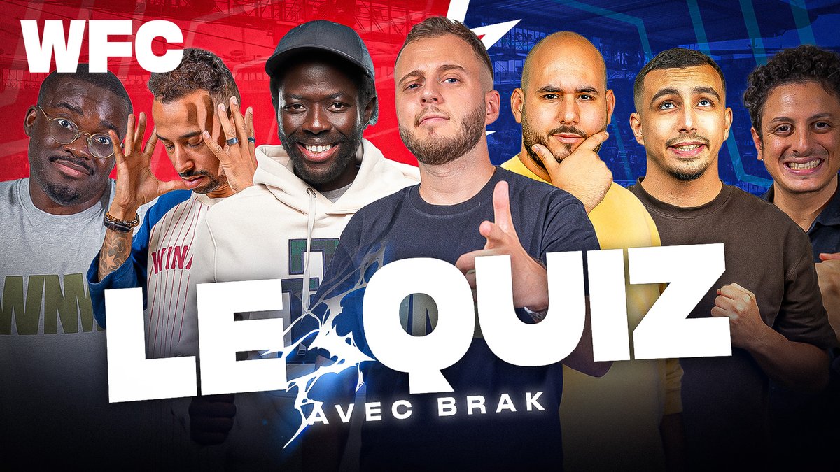 ❓ Retour du quiz du WFC qui revient sur tout le début de saison... et plus encore avec de nouveaux jeux. 

🚨 LIVE 13H ▶️ youtube.com/live/gqCT9c2fA…

🗣️ <a href="/EltoMok/">Elton Mokolo</a> / <a href="/tidianymbo/">Tidiany M'Bo</a> / <a href="/brak2K/">Mahmoud Gassama</a> / <a href="/TBonnavent/">Thomas Bonnavent</a> / <a href="/walidacherchour/">𝚆𝚊𝚕𝚒𝚍 𝙰𝚌𝚑𝚎𝚛𝚌𝚑𝚘𝚞𝚛</a> / <a href="/NajimMedini/">Najim Medini</a> / <a href="/Yannis_LB/">Yannis</a>