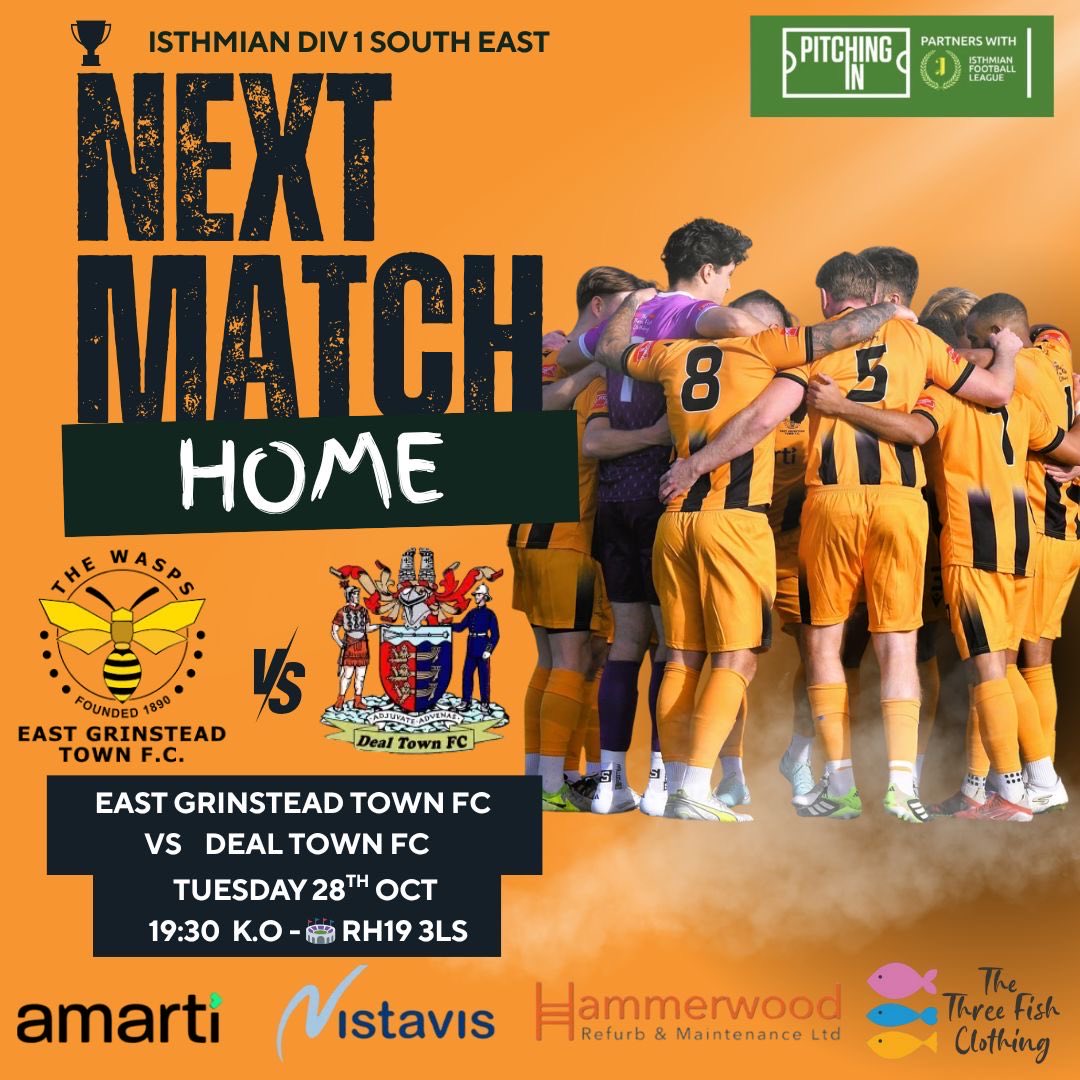 East Grinstead Town FC tweet media