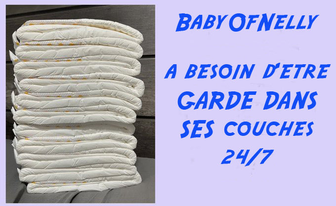 Je le garde en couche pour pas qu’il me fasse honte en se mouillant devant les grands et mes amies . Une vérité qu’il ses bien cachée au quotidien… mais aujourd’hui, c’est terminé.