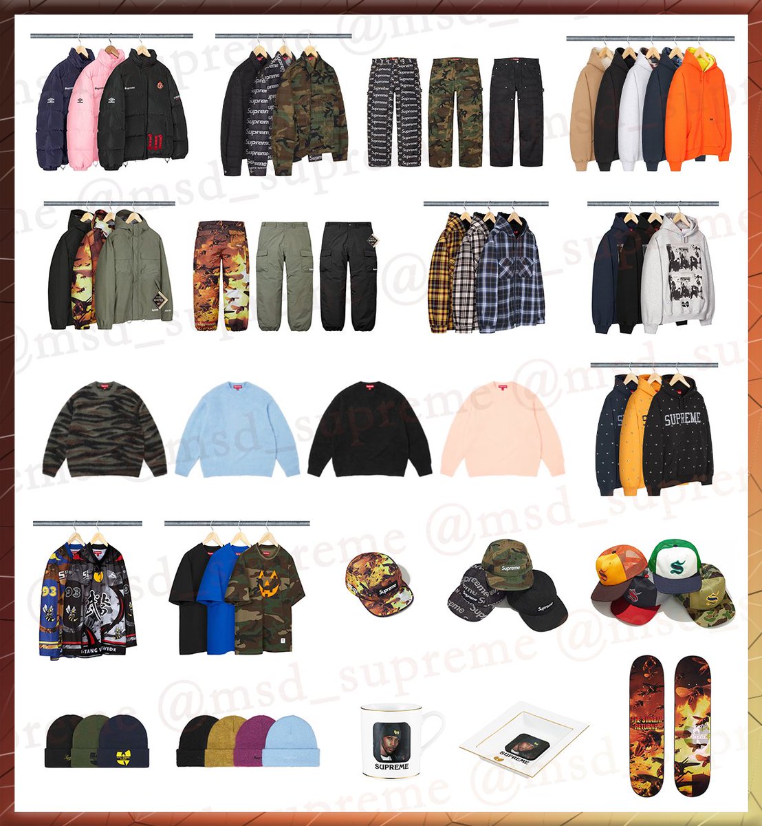 msd_supreme's tweet photo. ⭐️無料代行⭐️11/1 Supreme Week10

抽選で1名に無料代行プレゼント🎁

◆応募方法
今週木曜20時迄に
このポストをRP＆フォローのみ！

当選者には木曜20時以降にDMします📩

※最善を尽くしますが購入を確約するものではございません。

#シュプリーム #代行 #supreme #25fw https://t.co/BnJts251ac