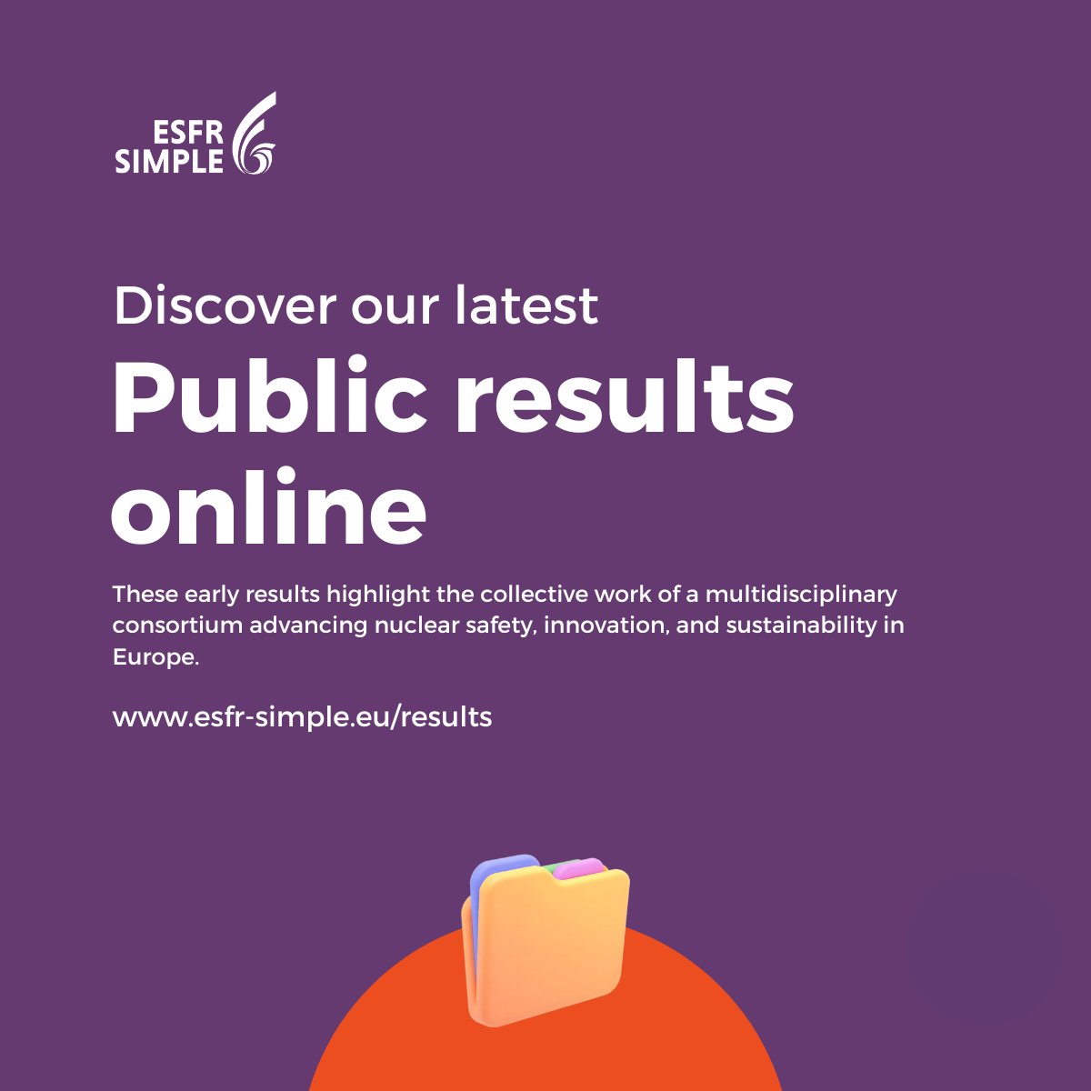 🚀 The project aims to improve the #safety of the #European Sodium Fast Reactor through innovative monitoring, power level flexibility and experimental research.

The project’s first public deliverables are already available on our website👉 esfr-simple.eu/results/