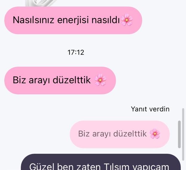 Karabiber ritüeli çalışması memnuniyeti
Geri dönüş 💖🧿