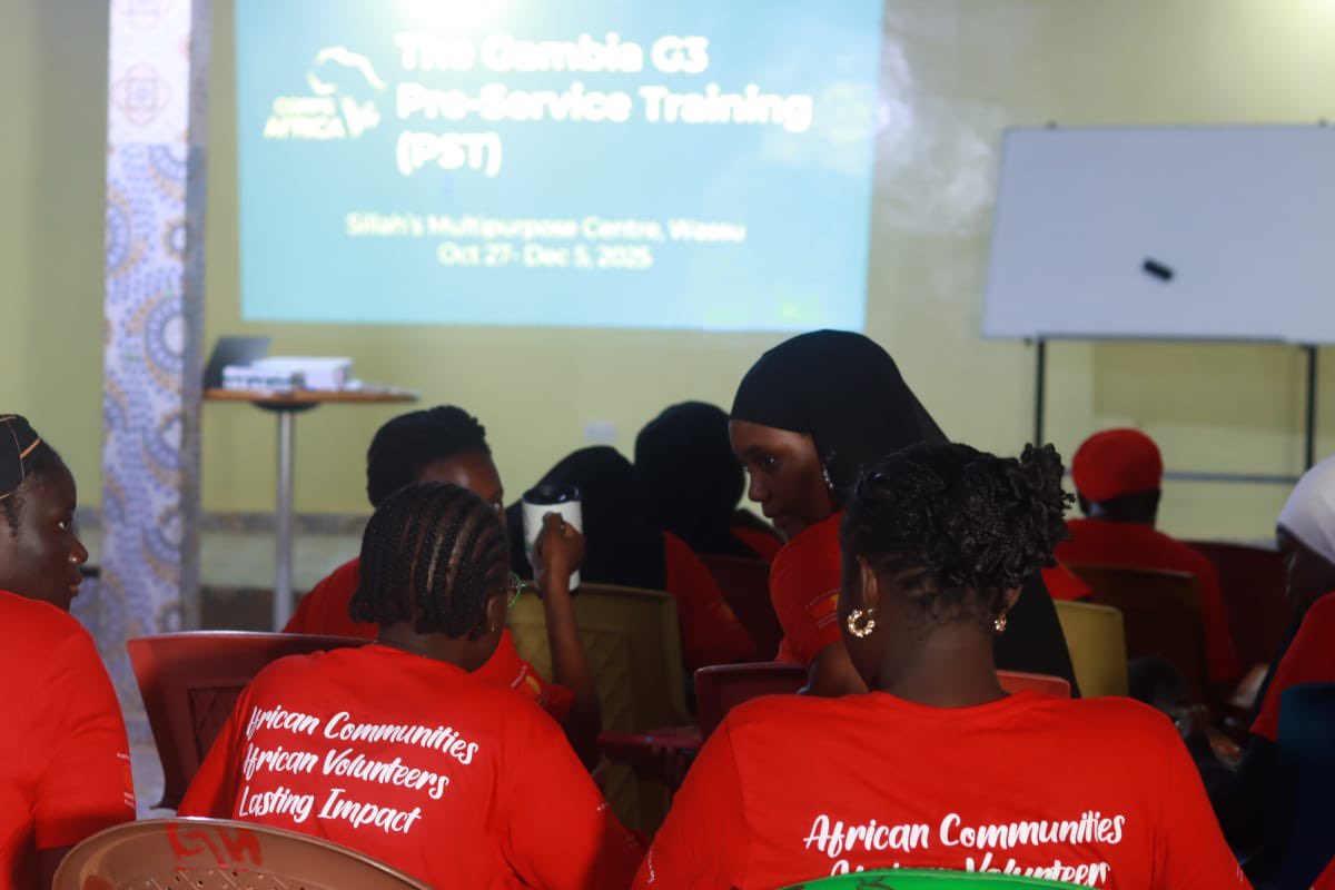PST for G3 have officially begun 🥳.
#thisiscorpsafrica