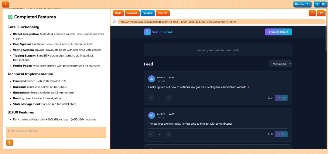i_am_vickyd's tweet image. Yoo I just created my own website on @Covalent_HQ using the speedrun Feature
Took some credits about 0.3 ish
- I ask speedrun to create me a Dao and it took about 5 mins and now I can see the website and interact with it...
- I added the project to my Vercel, looking to create…
