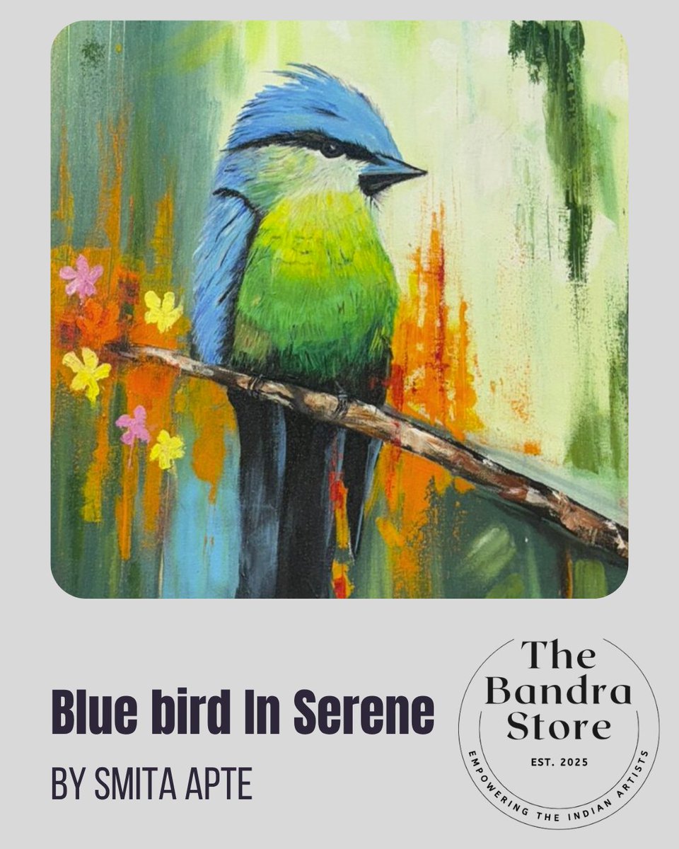 TheBandraStore's tweet photo. Smita Apte, an inspiring artist on https://t.co/xtVYMhMIQX, turned her hobby into a lifelong passion. Her art captures the beauty of landscapes while exploring diverse styles &amp; techniques.

 The Bandra Store empowers Indian artists &amp; connects them with art lovers. 

#IndianArt https://t.co/vv2oEXt1Al