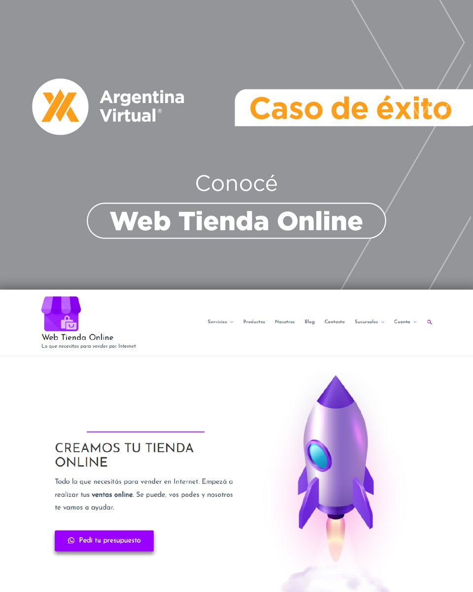 📝 Web Tienda Online: Alfredo Niederer y su equipo son un equipo que ayuda a emprendedores a entrar a la nube con sus servicios y productos.

🔹 encontrá la nota para entender su negocio en: 
t.ly/A_CSj

#educacion #hostings #Webinars #VPS #dominios #ArgentinaVirtual