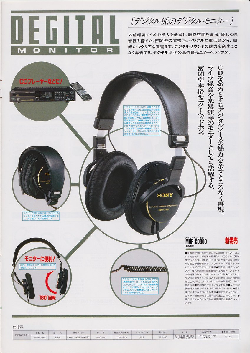 Bing_Audio's tweet photo. @MrBullet_audio 告知広告にはゴールドのCD900が載っていました。

デジタルのスペルが間違っているのも面白い https://t.co/JGij9s0f8E