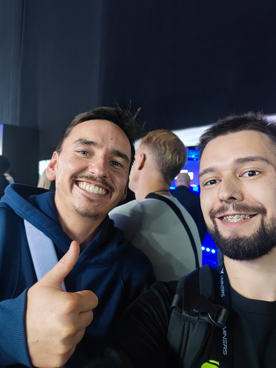 cryptoctlt's tweet image. Just took a photo with another LEGEND
@TheMoonShow  
#BlockchainLife2025