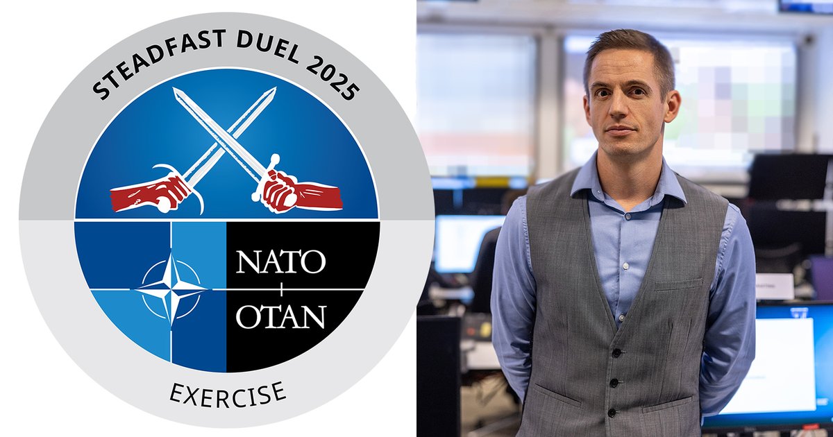 NATO_JWC's tweet photo. "@NCIAgency have securely connected the computer-assisted eXercise (#cax) simulations into @NATO Forces #cyberspace for STEADFAST DUEL 2025. In Stavanger, the local CIS Support Unit is enabling @NATO_JWC's mission, flexibly delivering operational functional services and specialist tools to manage, react and coordinate across the exercise in real-time."
- @NCIAgency CSU Stavanger Exercise Planner
#WeAreNATO #TrainToWin #StrongerTogether #steadfastduel25 #stdu25