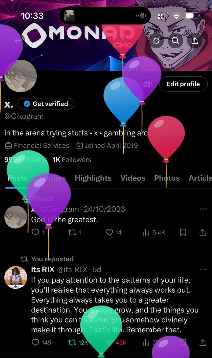 Cikogram's tweet image. +1 
grateful for another year.