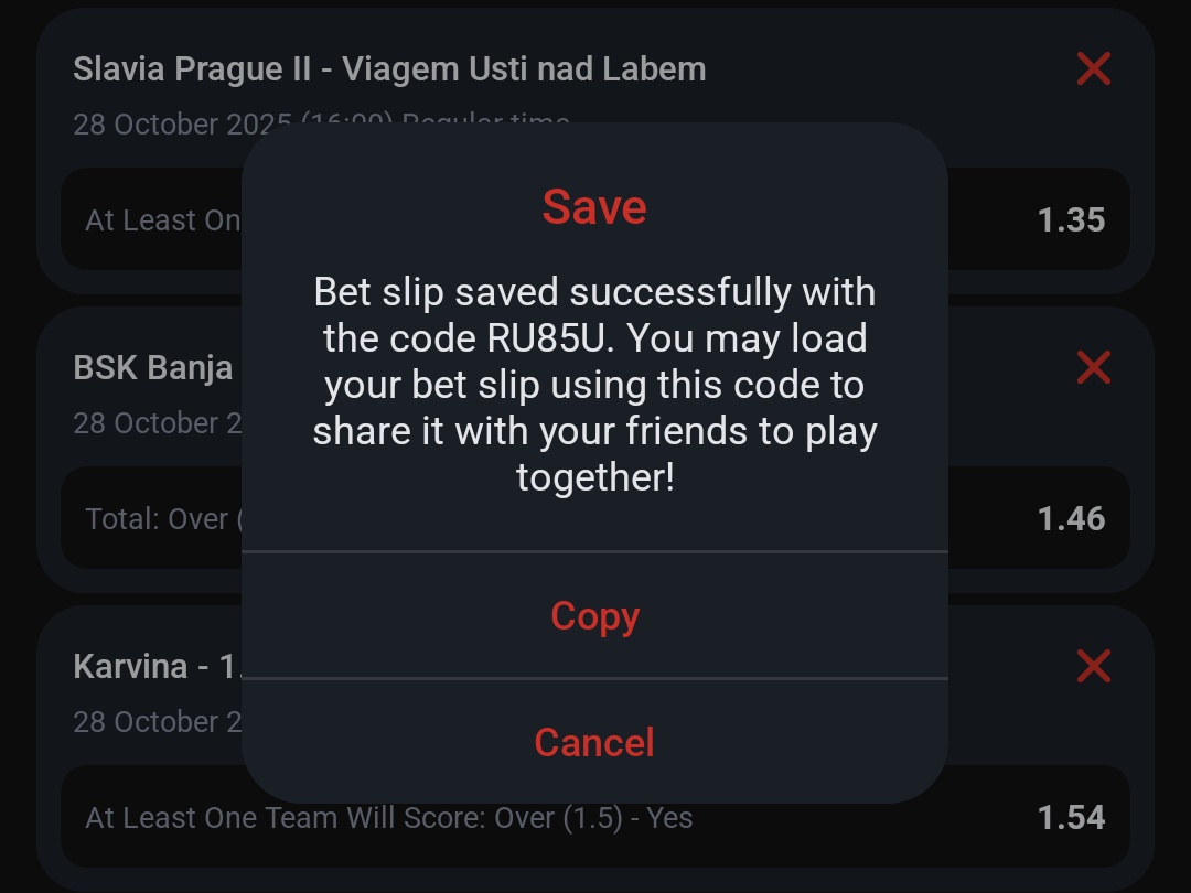 Tuanze hapa 

Atleast one team will score ov 1.5

Code : RU85U

Dandia slip megatwitt.click/JjCp2fMB

Promocode MOKOSH 

chat.whatsapp.com/Hni67I5o8JU77R…