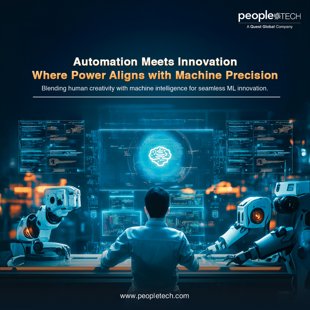 PeopleTechInc's tweet image. Automation meets innovation, power meets precision.
Blending human creativity with machine intelligence for seamless ML innovation.

Check out for more info: peopletech.com/data-ai
#MachineLearning #ArtificialIntelligence #Innovation #Automation #PeopleTechGroup #MLaaS