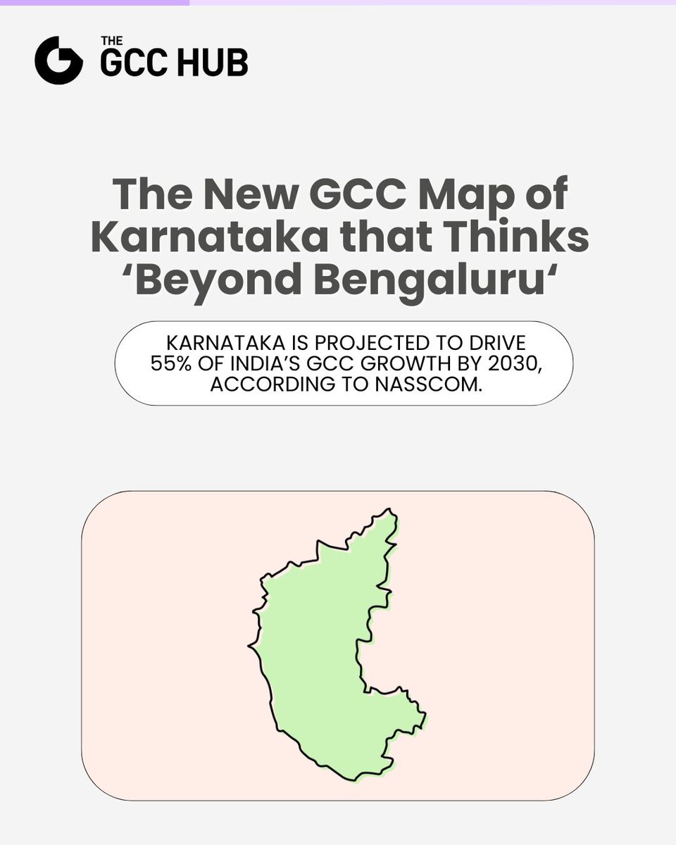 thegcchub_'s tweet image. Bengaluru’s IT burnout is pushing talent to Karnataka’s Tier-2 “Recharge Hubs” like Mysuru &amp;amp; Mangaluru. 🌿 Shorter commutes and better living reshaping India’s tech map. 

Read more at link in bio.

#TheGCCHub #Bengaluru #Tier2Tech #WorkLifeBalance #EmployeeWellbeing