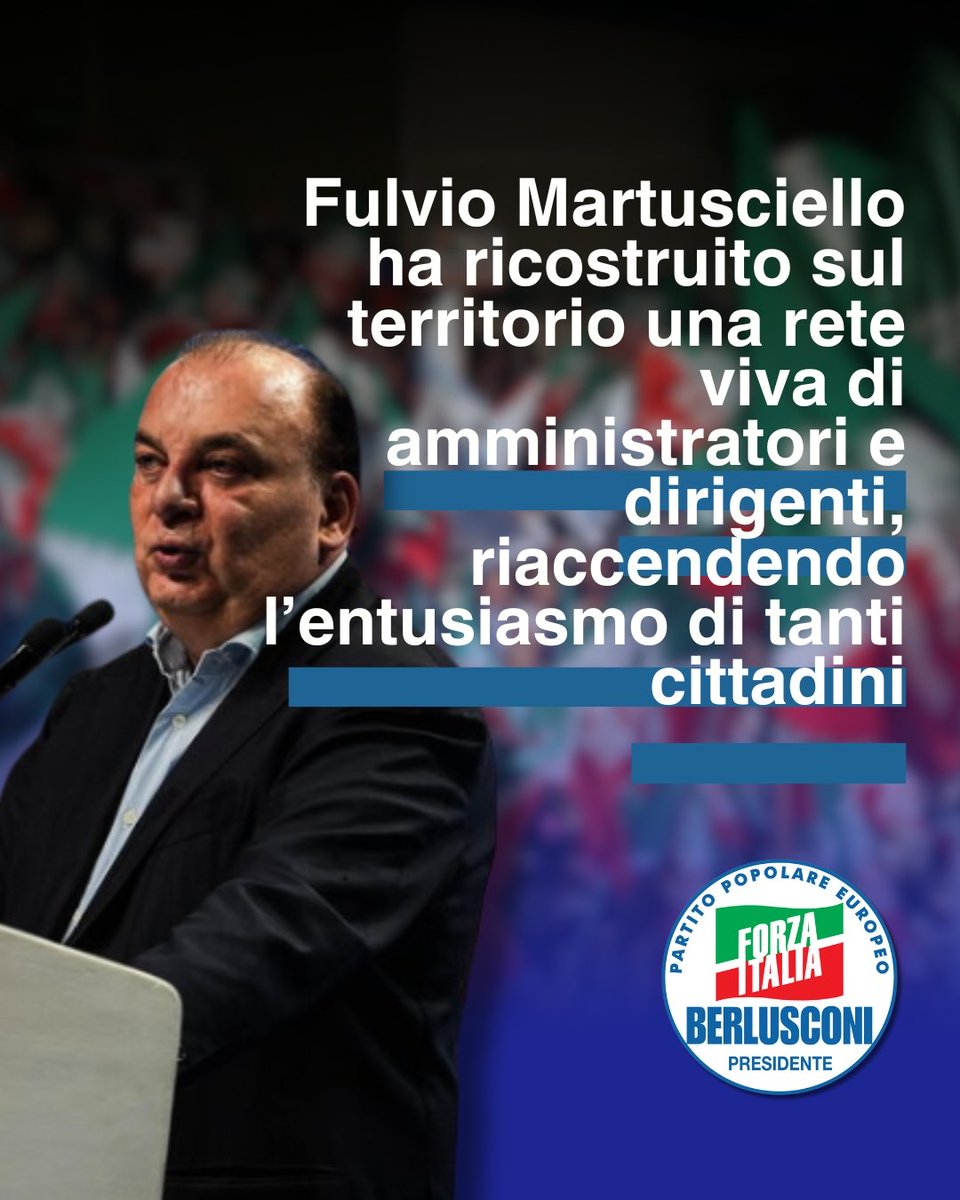 In un tempo di incertezze i moderati campani hanno un compito: ricostruire la casa comune del centro. Quella casa esiste e si chiama <a href="/forza_italia/">Forza Italia</a> con Tajani, #Fulvio Martusciello e il sostegno a Cirielli, lavoriamo per una Campania fondata su equilibrio, libertà e responsabilità