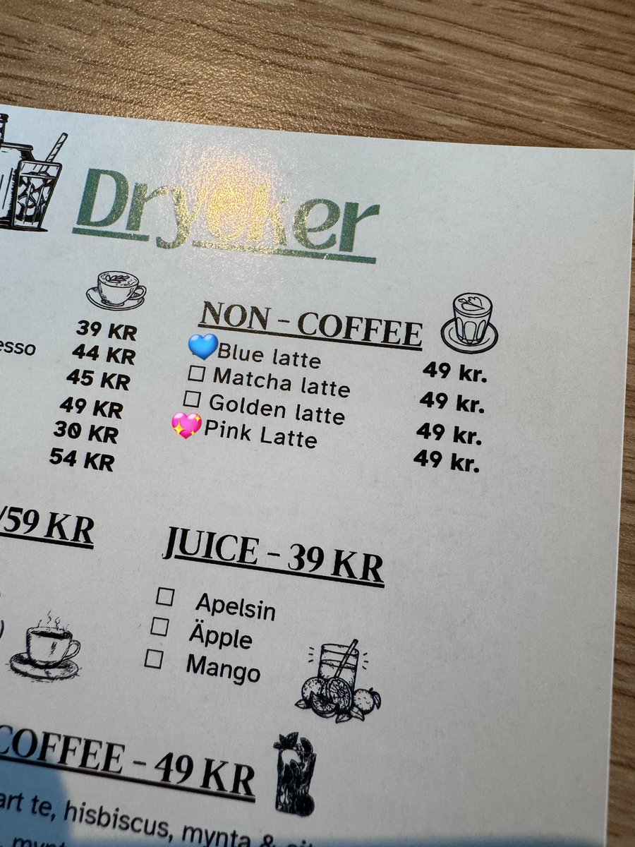 omg the haobin lattes