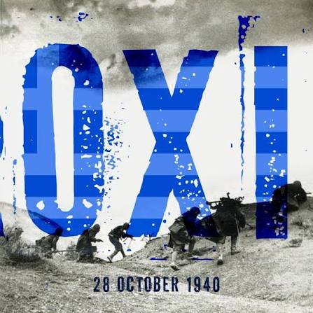 BelinakiD's tweet photo. #28October1940 #Greece #OXIday #WWII #GreekHistory 💙 🇬🇷 https://t.co/aViW9CULgX