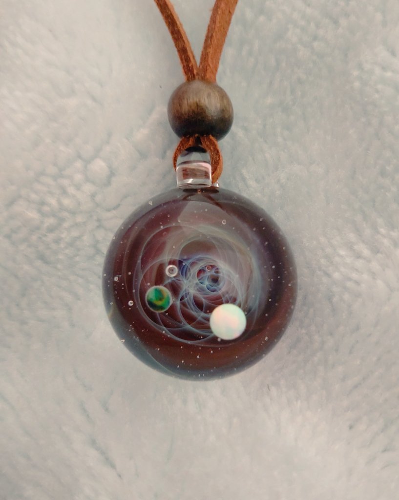 【再値下げ!【抽選新品】宇宙ガラス +α 赤系ブラックオパール 正規品 戸水賢志 お値下げ！プラスアルファ 宇宙ガラス - メルカリ