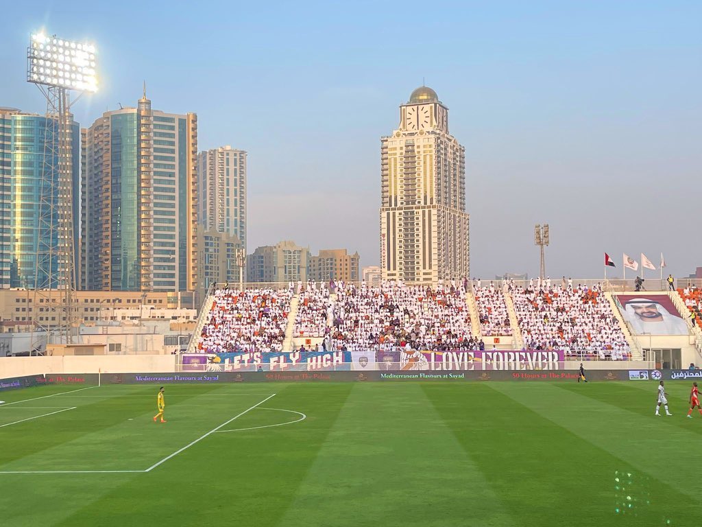 يا زعماء عليكم عتب كبير اذا ما شفنا نفس هالحضور في اخر مباراة قبل التوقف الدولي

مباراة صعبة ضد خصم عنيد في ملعبه..
الصعب يسهل معاكم والصدارة يجب ان لا تُمس

 لاستمرار رحلة النجمة الخامسة 🫡💜
سجل حضورك 🎟️ : ajman.platinumlist.net/ar/event-ticke…