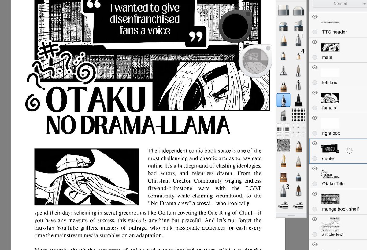 I just finished doing the final script edits for KMD: SUCESSOR. Made one of the proofreaders start crying live on the call as they read it. So, I'll call that a win.

A bunch of TOTAL CONQUEST pages are in, proofing them now.

Oh and massive farm drama which is why I missed Kings