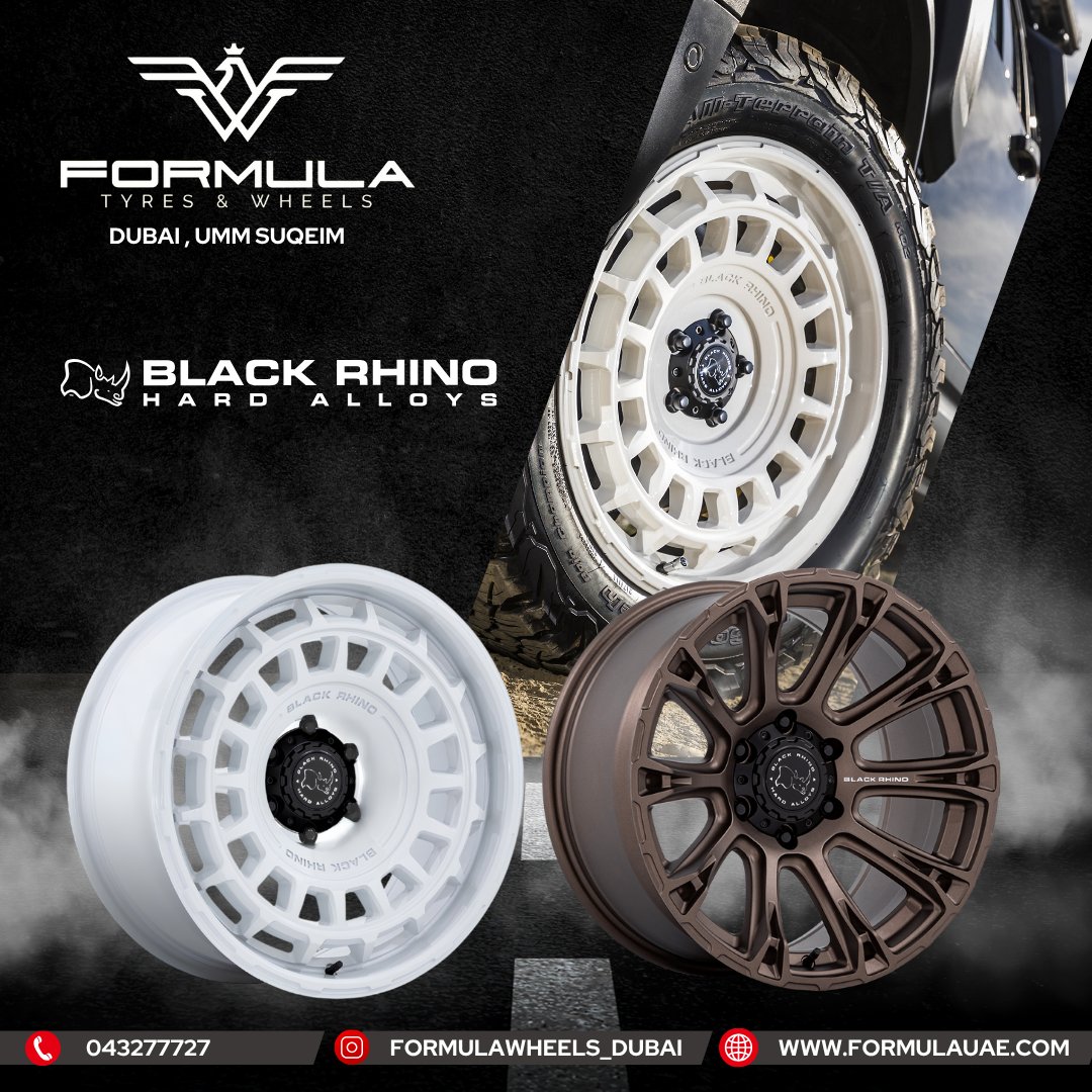 Formulawheels's tweet image. Built tough. Designed bold. 💪
Conquer every road (and off-road) with Black Rhino Wheels — where strength meets style. 🦏
#BlackRhinoWheels #OffRoadLife #ToughDesign