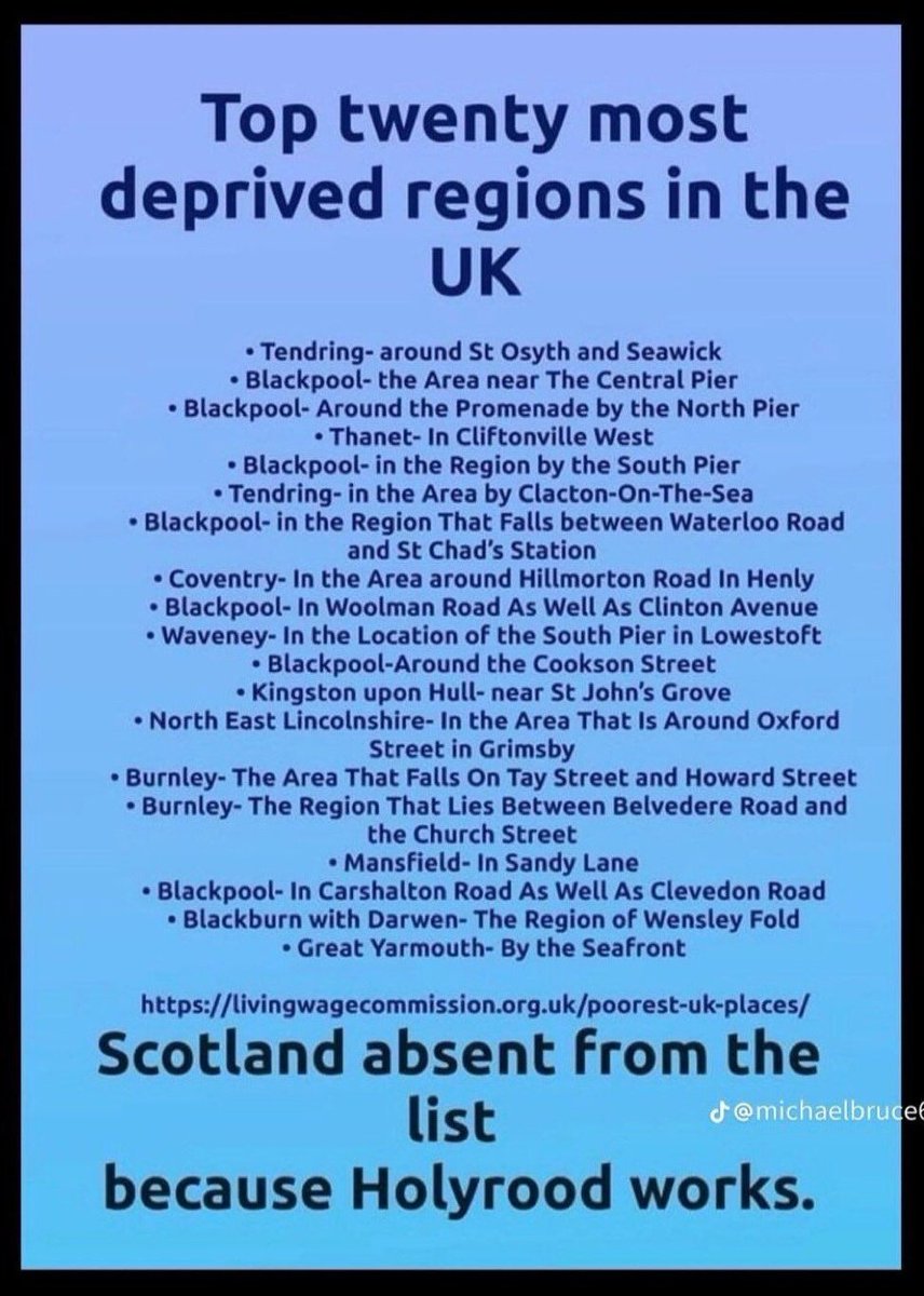 SaorAlba22's tweet photo. @HigginsKieron The top twenty were in Scotland, under direct rule, you utter fanny. Why the fk would we vote for you?!
#IndyNOW
#TheSNPworks
#FkTheUnion https://t.co/3L9lxgiIqY