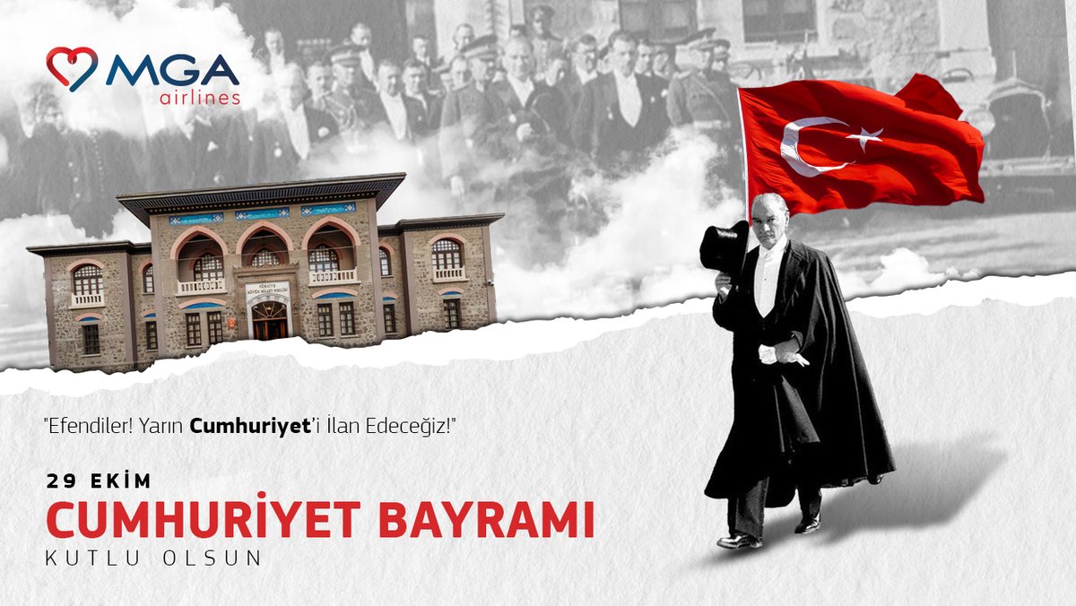 Cumhuriyetimizin 102. yılı kutlu olsun!
✈️
Happy 102nd Anniversary of the Republic of Türkiye!
#MaviGökAirlines #MaviGökHavacılık #29Ekim